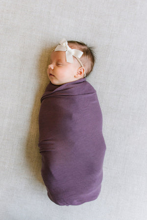 Set Swaddle/Sábana multiusos- PLUM