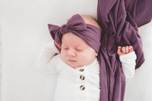 Set Swaddle/Sábana multiusos- PLUM