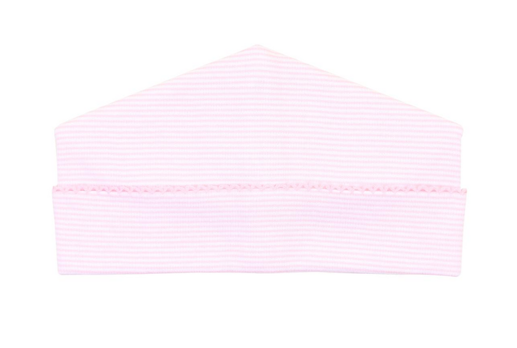 Gorro Algodón Pima - Mini Stripe Essentials Pink Hat