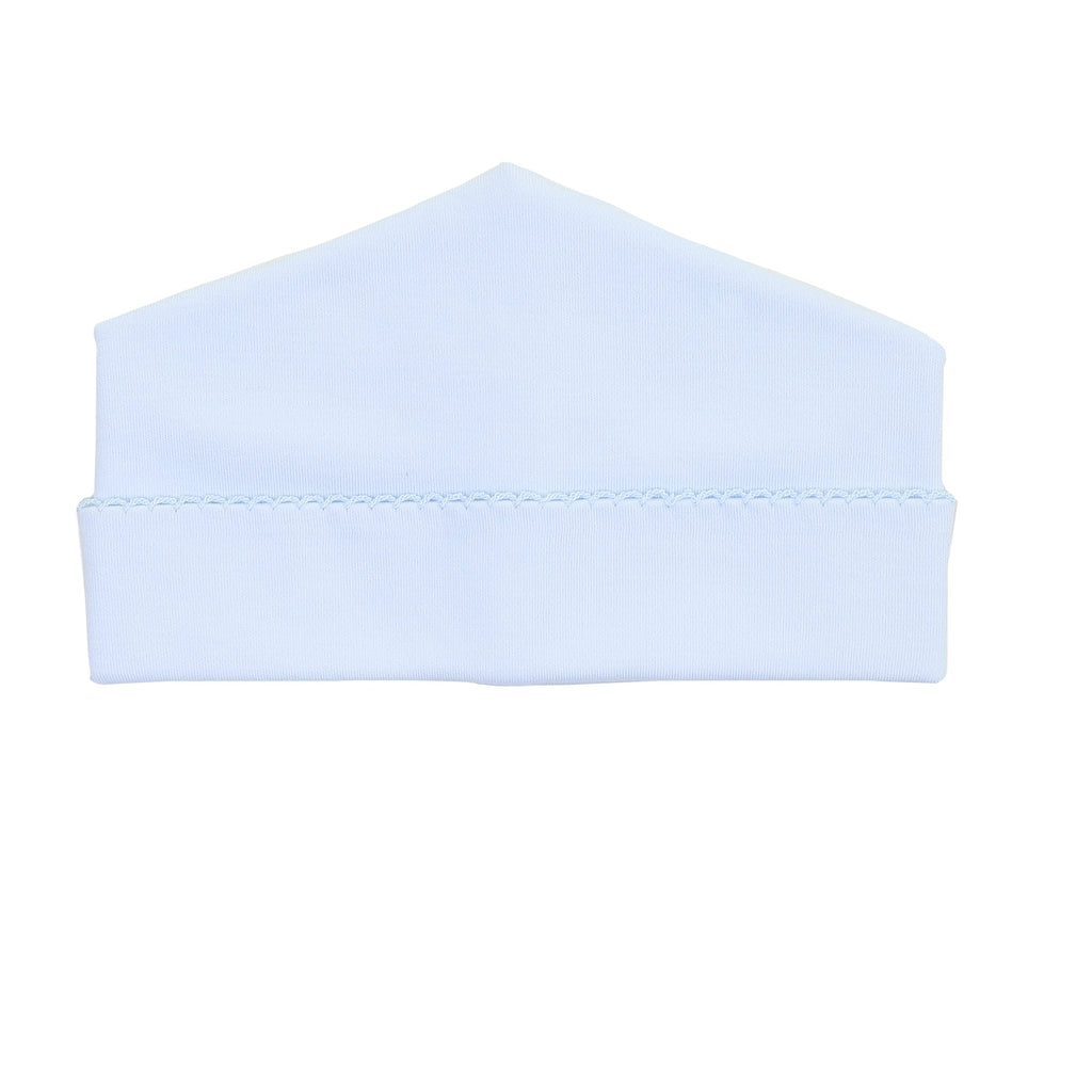Gorro Algodón Pima -Essentials Solid Blue Hat