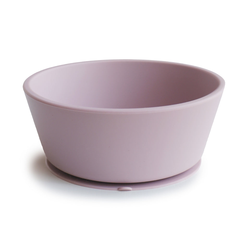 Mushie -  Bowl de Silicon Adherible - Soft Lilac