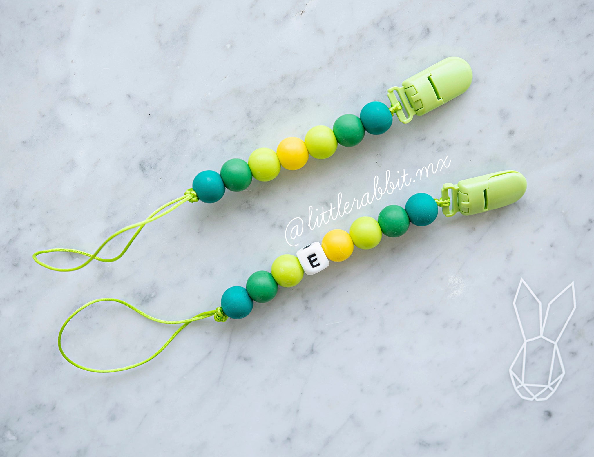 CLIP MINI- Green & Yellow