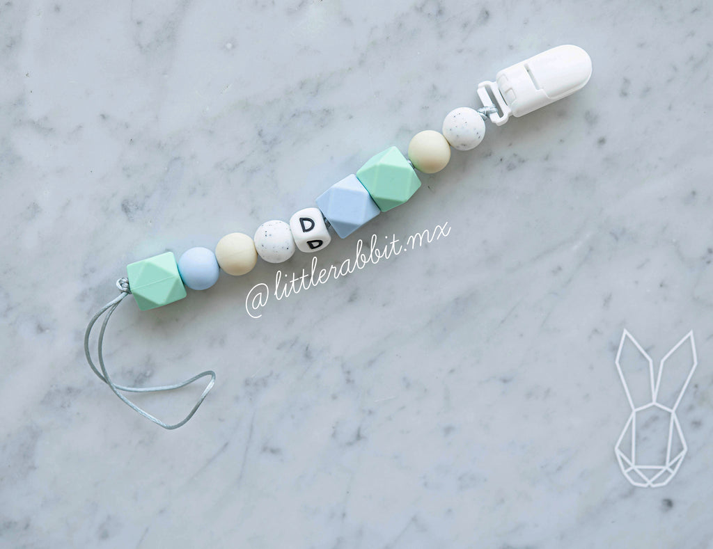 CLIP SENCILLO- Blanco + Colores Pasteles