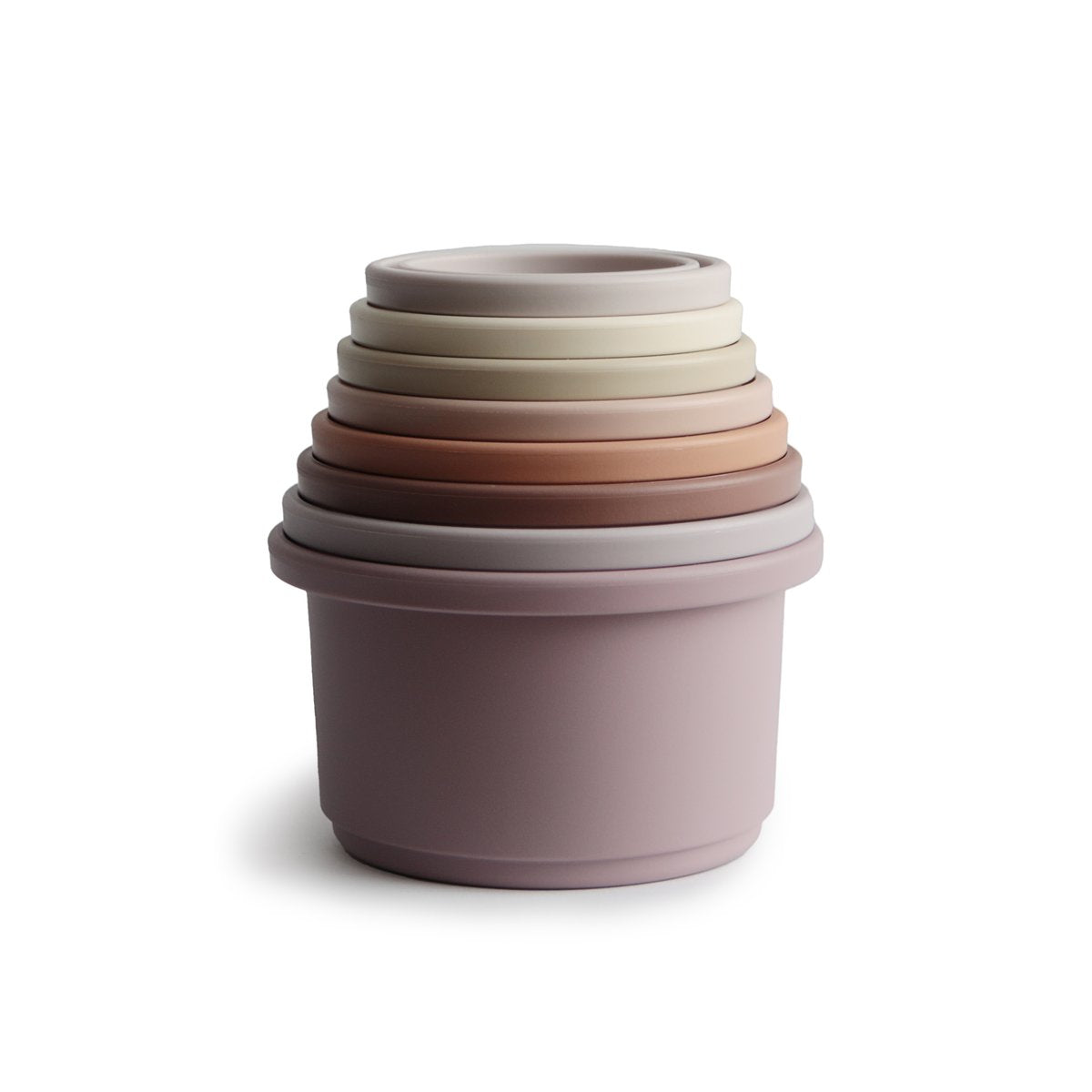 Mushie - Tazas Apilables / Stacking Cups - Colores Petal